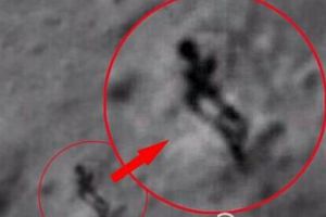 外星人未解之谜 谷歌卫星照片拍到外星人