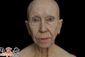  奇术！3D特效技术创造出了一副超真实的脸部模型(组图)