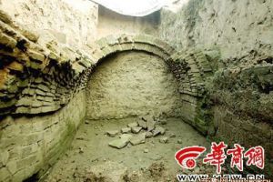[图文]汉长安城遗址现地下通道疑为皇帝避险逃生专用