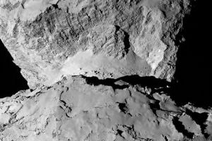  欧洲探测器拍摄彗星高清图片 距离彗星大约58英里
