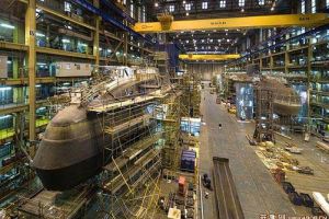 [图文]英国船厂建造该国最大潜艇内部照片曝光