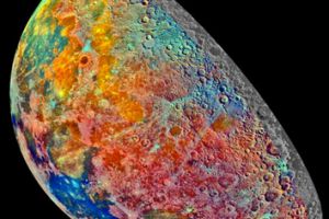  计算机模拟显示月球核心外存在液态层 并非全部由坚硬的固体组成