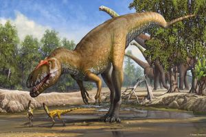 欧洲最大的肉食恐龙——格氏蛮龙(原图)
