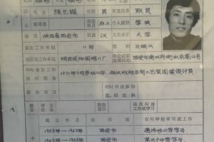 一张学籍表，给你看28岁的张艺谋、20岁的赵薇陈坤长啥样