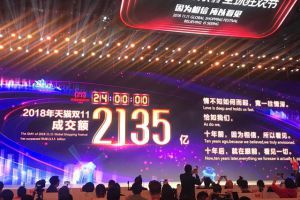 一天成交2135亿！阿里CEO张勇说天猫双11未来目标是1万亿