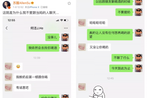 何洁与新男友生小孩了？苏醒秒删两人聊天记录，信息量太丰富