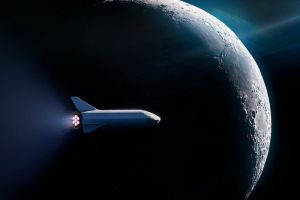 震撼:艺术家模拟SpaceX“大型猎鹰火箭”升空画面