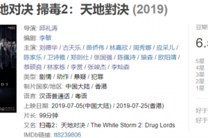 《扫毒2》稳了，首日1.45亿，刘德华最惨，古天乐成搞笑担当