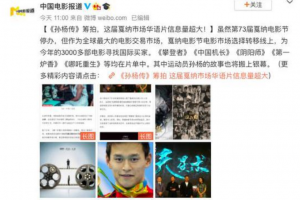 是好是坏？央视公开筹备孙杨传记电影，网友质疑：他或成反面教材