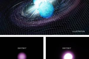 引力波事件可能预示着黑洞的产生