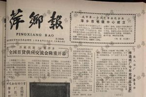 萍乡报里阅档案！1985年全国大型消费交流在萍乡…