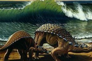 楯甲龍：北美洲大型食草恐龍（長7.6米/不具備攻擊性）