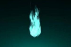 鬼火的形成現象的原理：磷化氫遇氧后的自燃現象(不會燒傷人)