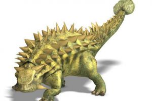 藍尾龍：蒙古國大型食草恐龍（長6米/可單挑異特龍）