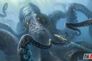 深海巨獸挪威海怪，體長100米的恐怖八爪怪(海盜克星)