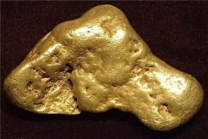 世界上最大的金子 巴西“迦南”金塊（又稱狗頭金）