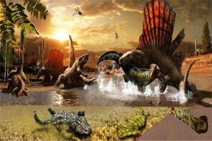 二叠纪大灭绝事件：最严重的大灭绝事件（距今2.5亿年）
